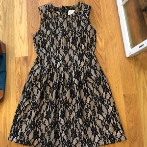 Anthropologie formal lace dress
